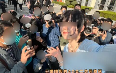 国内女Coser漫展场外露出不雅姿势被众多摄影师围观，网友表示这种行为简直败坏二次元风气！