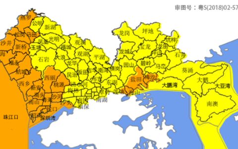 注意！深圳发布分区暴雨橙色预警