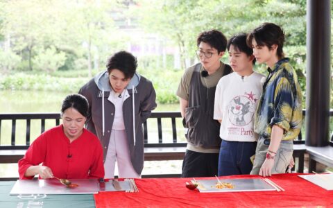 《我们仨》广东五星潮玩继续尹正体验飞驰人生王琳凯享受顺德美食