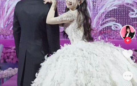 特步公主与七匹狼公子举行婚礼：“校服是你，婚纱也是你”！网友：小说照进现实
