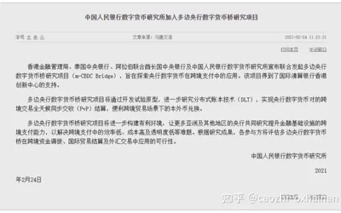 多边央行数字货币桥项目解析-数字货币到底是什么玩意