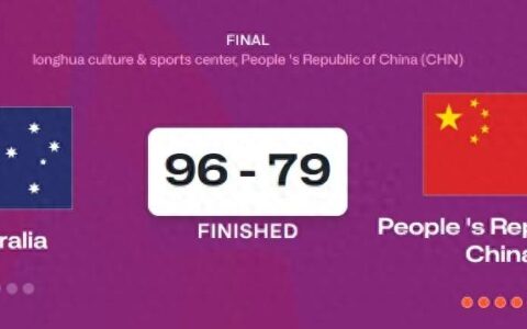 张子宇42分，中国U18女篮不敌澳大利亚队获亚洲杯亚军-女篮亚洲杯中国对澳大利