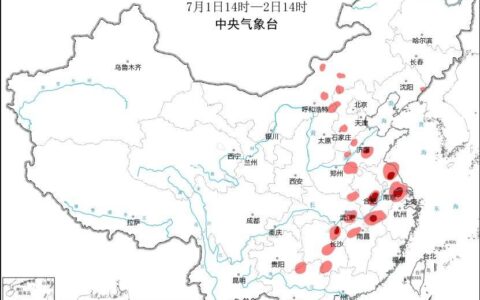 强对流天气黄色预警！北京西南部等地将有短时强降水-北京降雨强对流天气