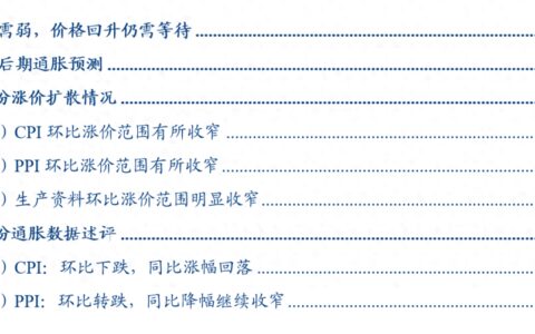 供强需弱，物价回升仍需等待——6月通胀数据点评-中国2020年6月通胀率