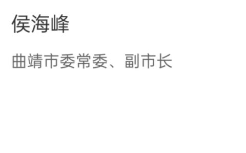 “70后”央企高管履新曲靖市副市长-曲靖企业100强排行