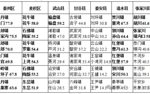 天水普降中到大雨，最大降水77.9毫米-甘肃天水洪水最新消息